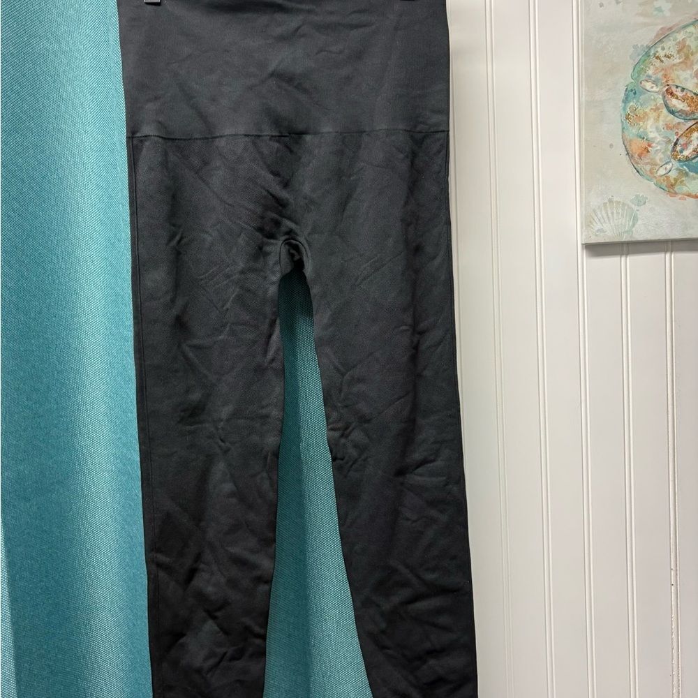 NWT SPANX Black Leggings Size 2X